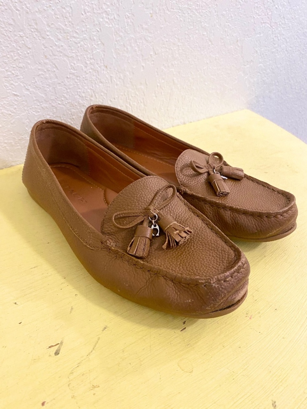 Coach  Size 8.5B  Women’s Brown Loafers